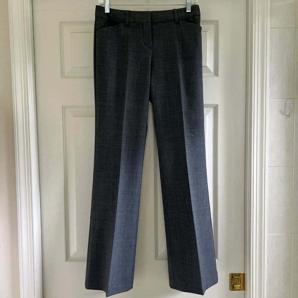 Express Design Studio Editor Gray Work Dress Pant… - image 1